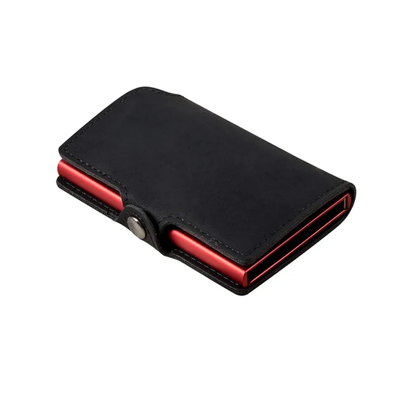 Mens Slim Wallet with Money Clip Pop up RFID Blocking Credit Card Holder Minimalist Wallet for Men