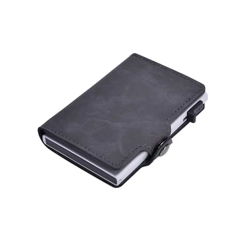 Mens Slim Wallet with Money Clip Pop up RFID Blocking Credit Card Holder Minimalist Wallet for Men